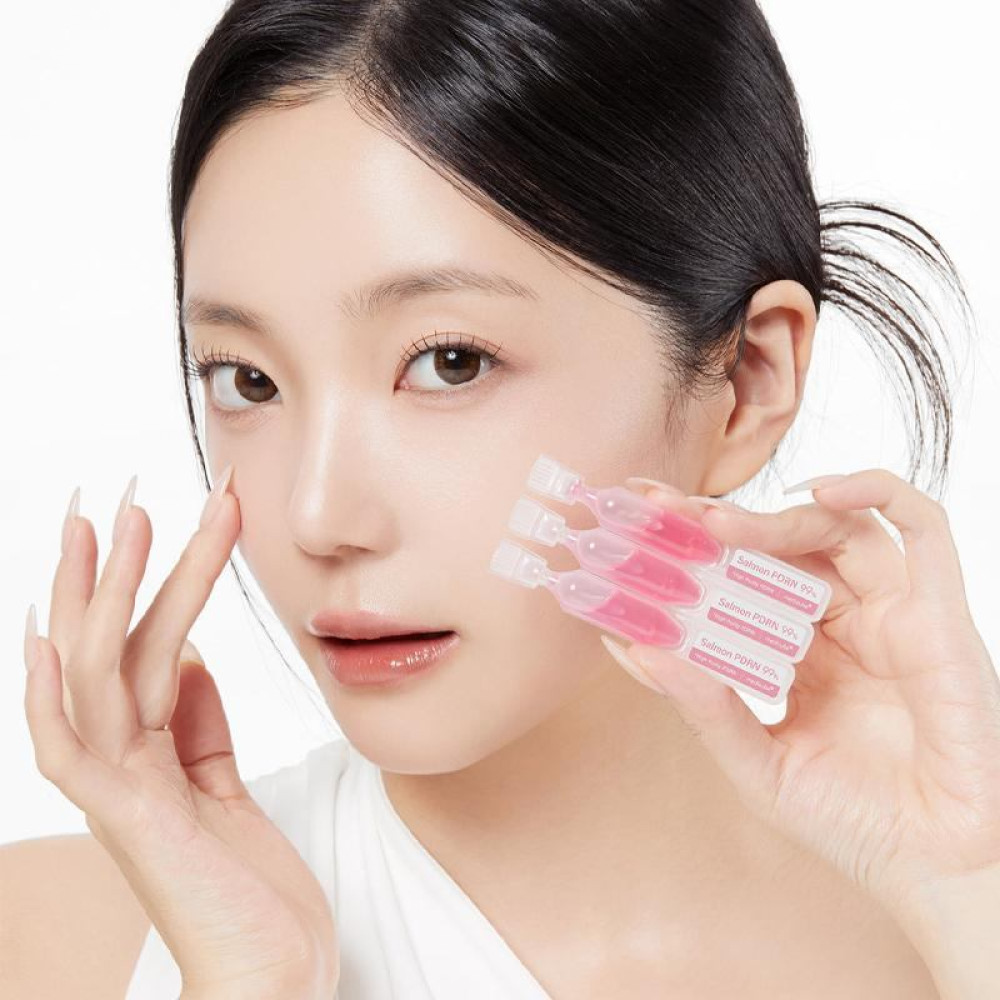 MEDICUBE PDRN Pink One Day Serum 10шт - Зволожувальна сироватка з полінуклеотидами та колагеном для сяйва шкіри - фото №2 MEDICUBE PDRN Pink One Day Serum 10шт - Зволожувальна сироватка з полінуклеотидами та колагеном для сяйва шкіри - фото №2
